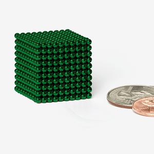 Speks 1000 - Classic 2.5mm Magnet Balls Green