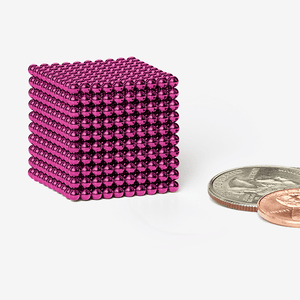 Speks 1000 - Classic 2.5mm Magnet Balls Pink