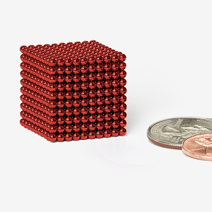 Speks 1000 - Classic 2.5mm Magnet Balls Red