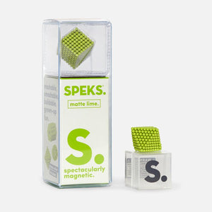Speks 512 - Matte 2.5mm Magnet Balls Matte Lime