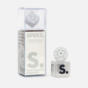 Speks 512 - Matte 2.5mm Magnet Balls Matte White