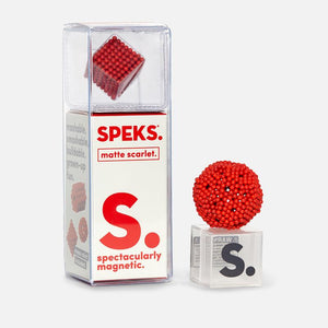 Speks 512 - Matte 2.5mm Magnet Balls Matte Scarlet