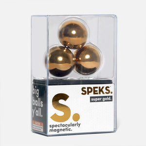Super 3 - 33mm Magnetic Balls Gold