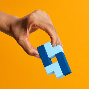 Unblocks - Soft Touch Magnetic Blocks Blue