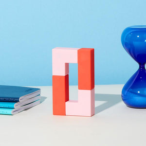 Unblocks - Soft Touch Magnetic Blocks Pink