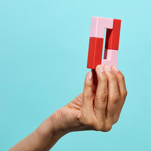 Unblocks - Soft Touch Magnetic Blocks Pink