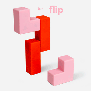 Unblocks - Soft Touch Magnetic Blocks Pink