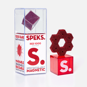 Speks 1000 - Classic 2.5mm Magnet Balls Red